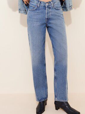 Agolde V-Waist Baggy Jeans